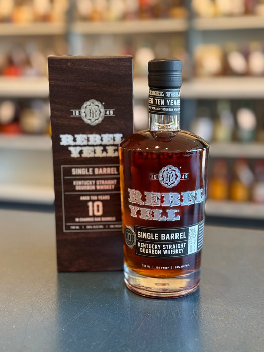 Rebel Yell 10 Year Single Barrel Kentucky Straight Bourbon Whiskey, 100 Proof