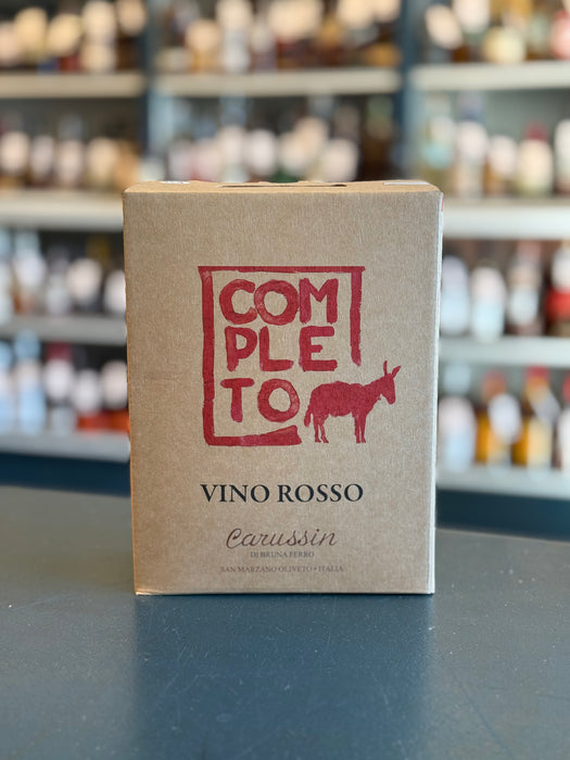 CARUSSIN 'COMPLETO' VINO ROSSO, ITALY 2023