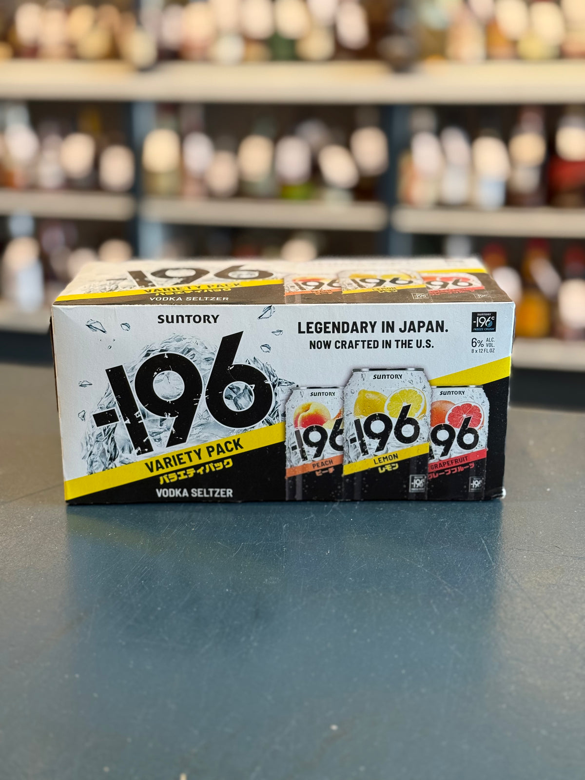 SUNTORY -196 VODKA SELTZER VARIETY PACK — Bogey's Bottled Goods