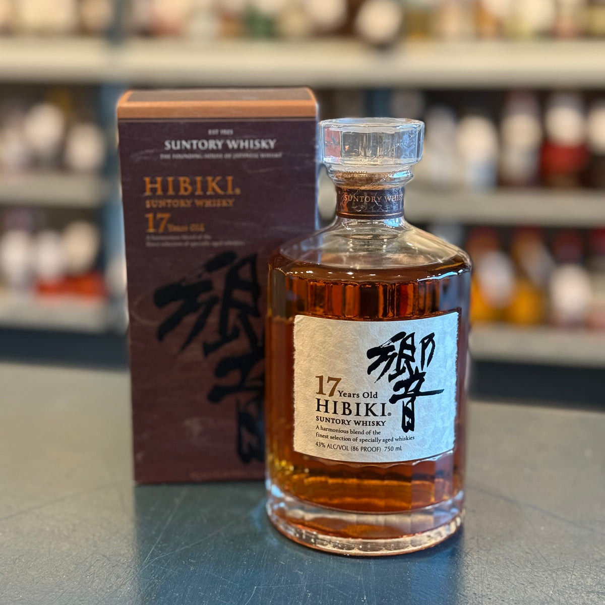 Suntory Hibiki 17 Year Old Japanese Whisky, 86 Proof — Bogey's