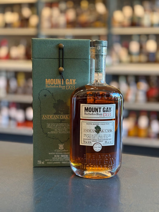 MOUNT GAY 'ANDEAN OAK CASK' BARBADOS RUM