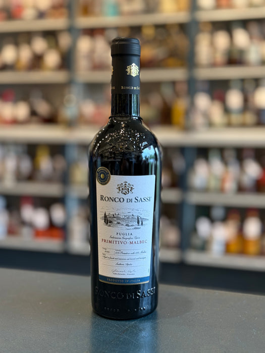 RONCO DI SASSI PRIMITIVO-MALBEC PUGLIA, ITALY 2024