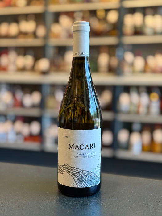 MACARI ESTATE CHARDONNAY, NORTH FORK OF LONG ISLAND, NEW YORK 2022