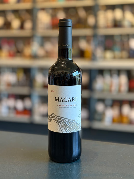 MACARI CABERNET FRANC, NORTH FORK OF LONG ISLAND, NEW YORK 2022