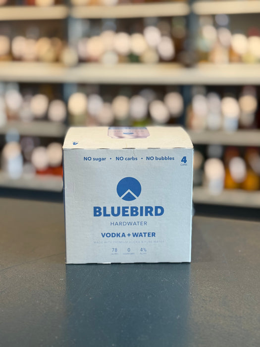 BLUEBIRD HARDWATER VODKA + WATER