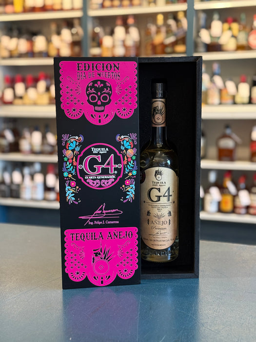 G4 'DIA DE MUERTOS' AÑEJO DE MADERA TEQUILA 2025