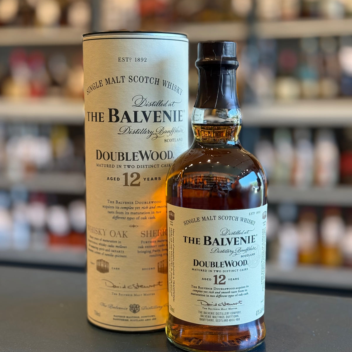 THE BALVENIE 12 YEAR DOUBLEWOOD SINGLE MALT SCOTCH WHISKY
