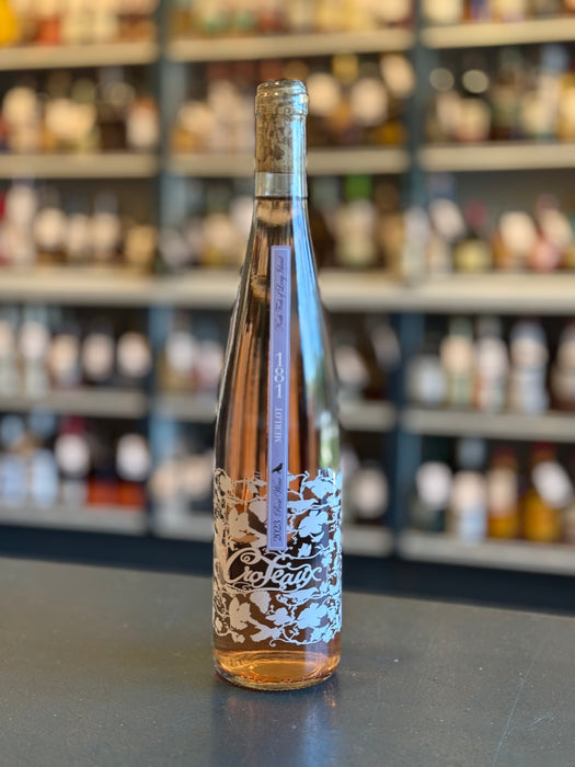 CROTEAUX VINEYARDS 'MERLOT 181' ROSÉ, NORTH FORK OF LONG ISLAND, NEW YORK, 2023