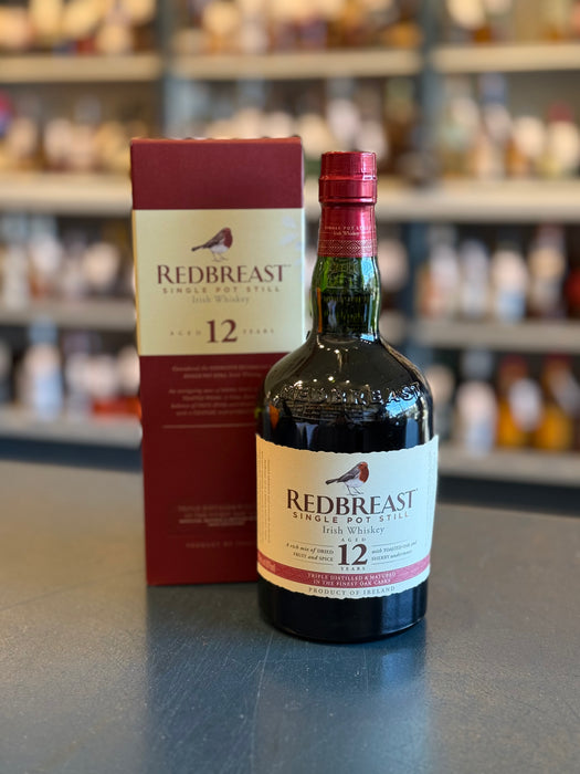 REDBREAST 12YR SINGLE POT STILL IRISH WHISKEY