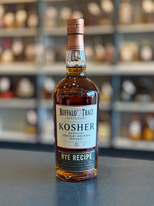 Buffalo Trace Kosher Rye Recipe Bourbon Whiskey 1st Release, 94 Proof