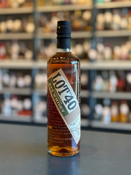 LOT 40 CANADIAN RYE WHISKY