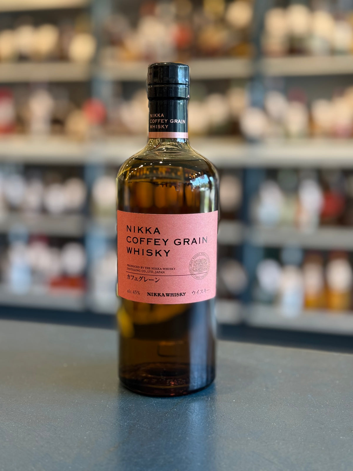 NIKKA COFFEY GRAIN JAPANESE WHISKEY — Bogey's Bottled Goods NIKKA COFFEY GRAIN JAPANESE WHISKEY — Bogey's Bottled Goods