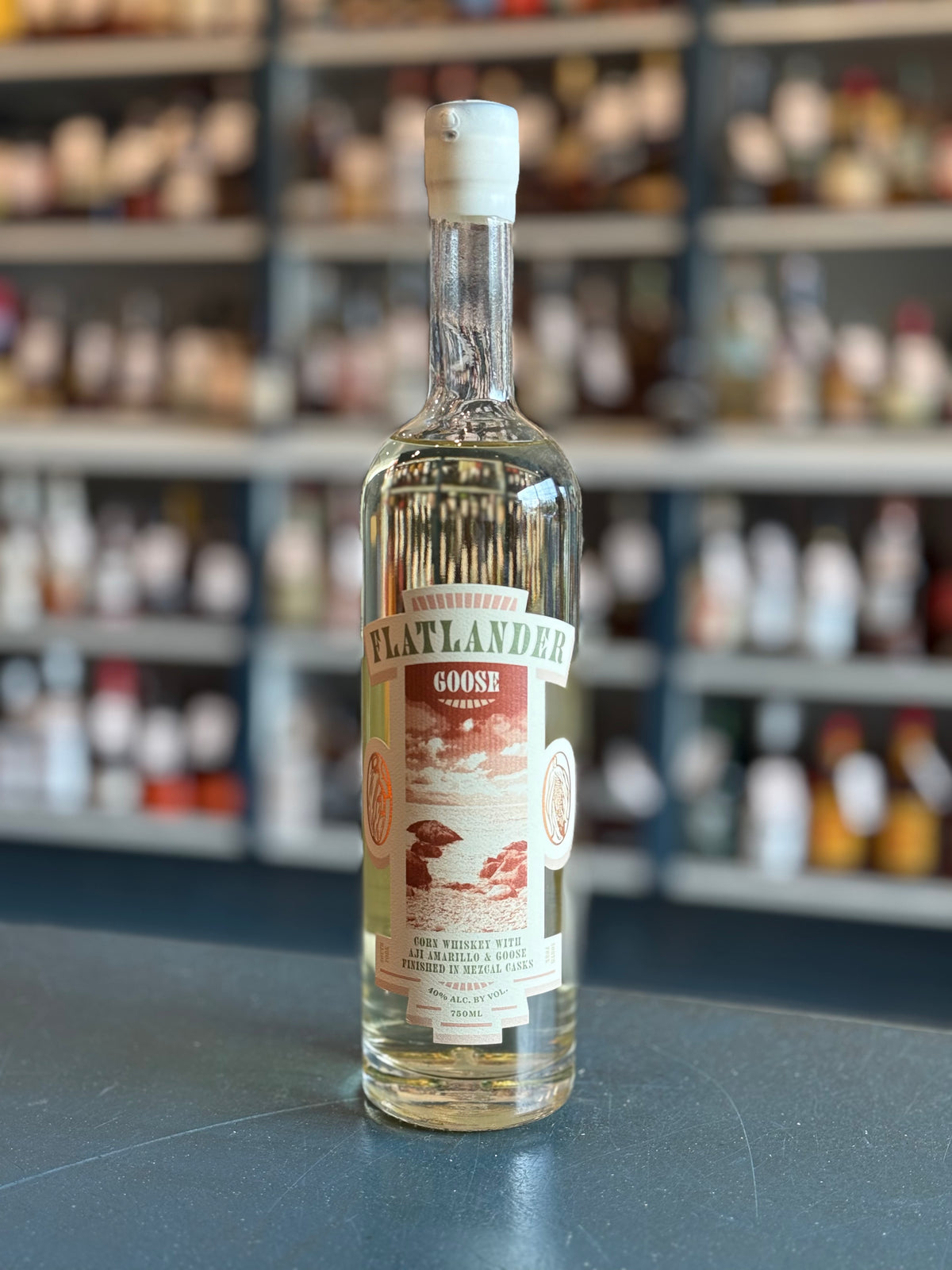 MATCHBOOK DISTILLING 'FLATLANDER GOOSE' AJI AMARILLO CORN WHISKEY