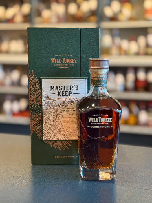 Wild Turkey Batch No. 1 Master's Keep Cornerstone Straight Rye Whiskey, 109 Proof