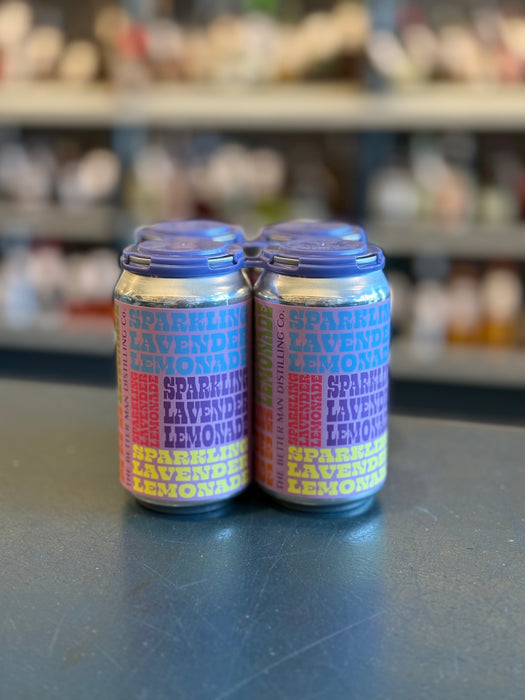 THE BETTER MAN DISTILLING CO. SPARKLING LAVENDER LEMONADE, NEW YORK