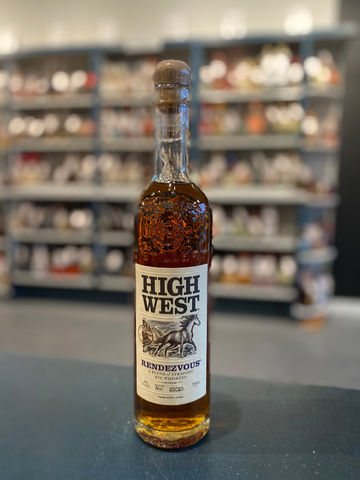 HIGH WEST RENDEZVOUS RYE WHISKEY