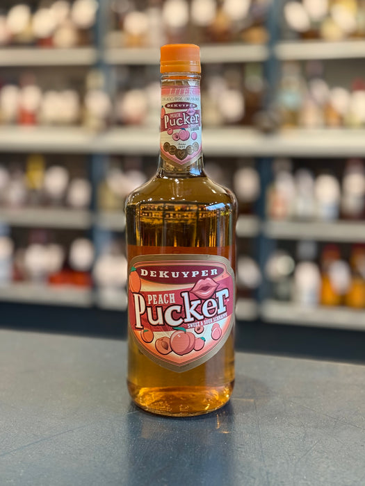 DEKUYPER PUCKER PEACH SCHNAPPS