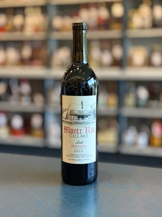 MONTE RIO CELLARS OLD VINES ZINFANDEL, CALIFORNIA 2023