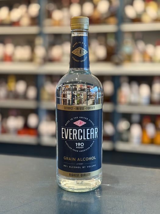 EVERCLEAR GRAIN ALCOHOL 190 PROOF