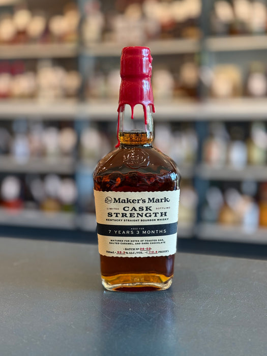 MAKER'S MARK CASK STRENGTH BATCH NO. 26-02 BOURBON WHISKY, 110.6 PROOF