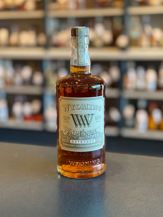 WYOMING WHISKEY 'OUTRYDER' STRAIGHT AMERICAN WHISKEY