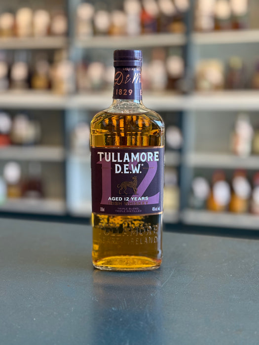 TULLAMORE DEW 12 YEAR IRISH WHISKEY