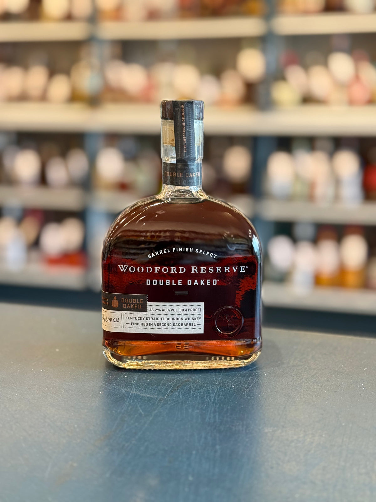 ウイスキー WOODFORD RESERVE DOUBLE OAKED WOODFORD RESERVE DOUBLE OAKED BOURBON WHISKEY — Bogey's Bottled Goods