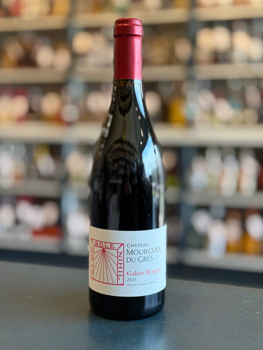 CHÂTEAU MOURGUES DU GRÈS 'GALETS ROUGES' COSTIERES DE NIMES, FRANCE 2023