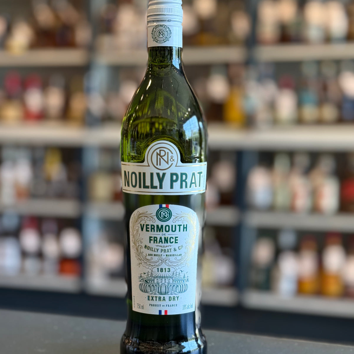 NOILLY PRAT EXTRA DRY VERMOUTH — Bogey's Bottled Goods