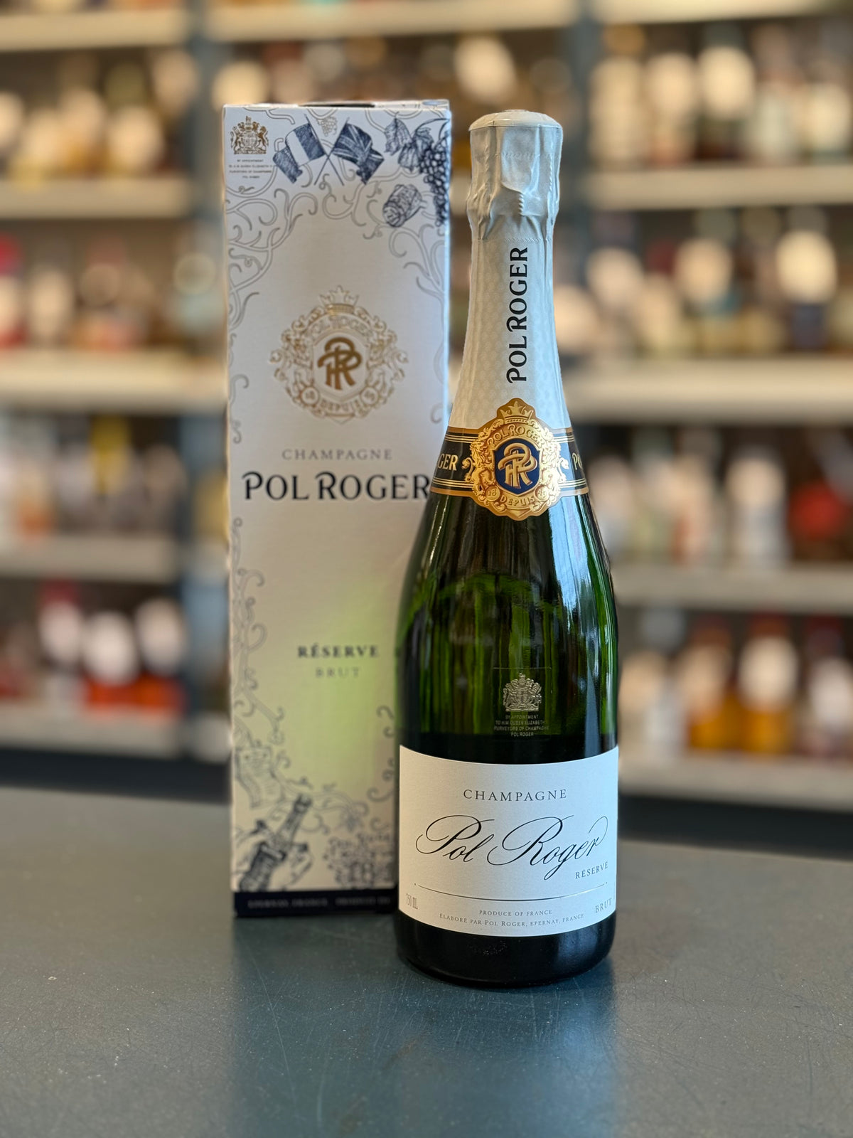 POL ROGER BRUT RESERVE, FRANCE NV — Bogey's Bottled Goods