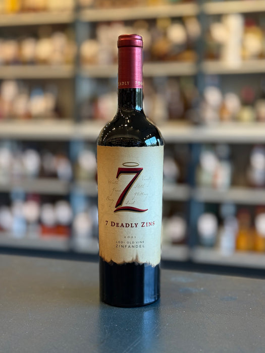 7 DEADLY ZINS LODI OLD VINE ZINFANDEL, CALIFORNIA 2021