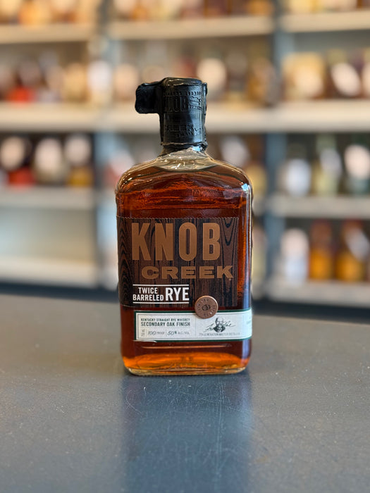 Knob Creek Twice Barreled Limited Release Rye Whiskey, 100 Proof