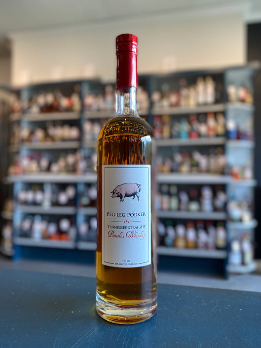 PEG LEG PORKER TENNESSEE STRAIGHT BOURBON WHISKEY