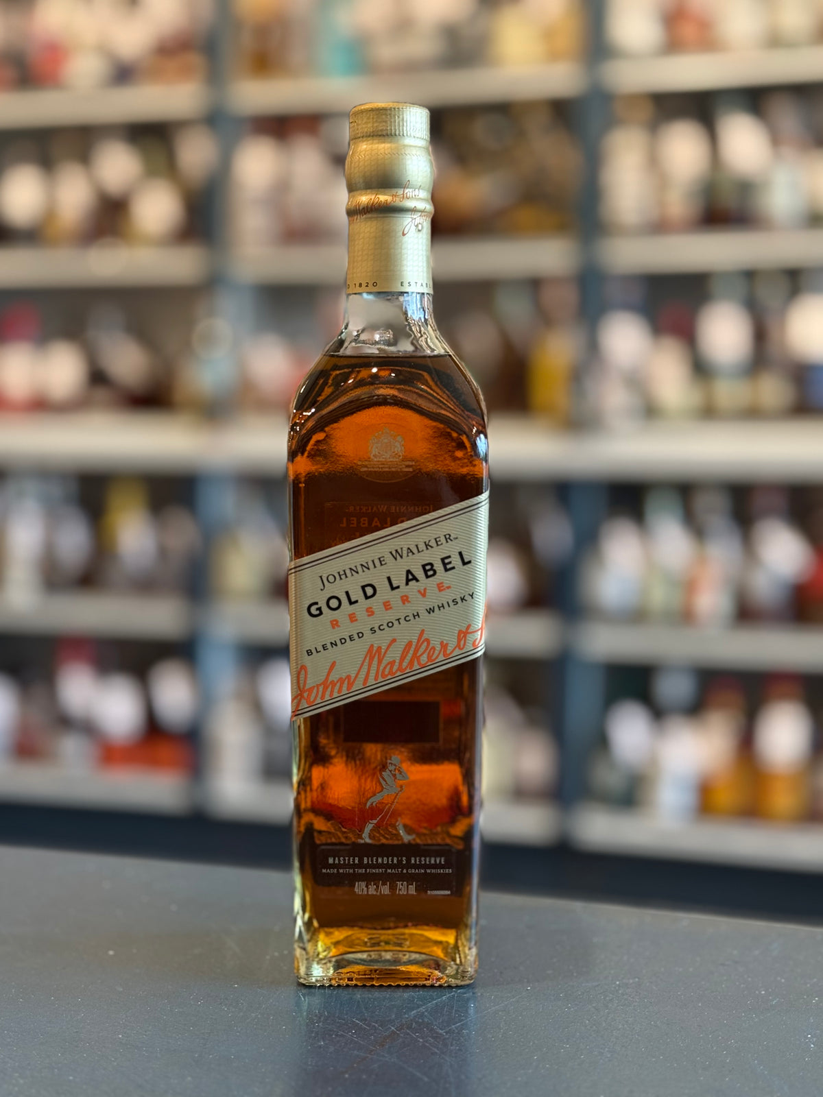 Johnnie Walker Gold Label Scotch Whisky 200ml – Preet's Liquors, image size:1200x1600