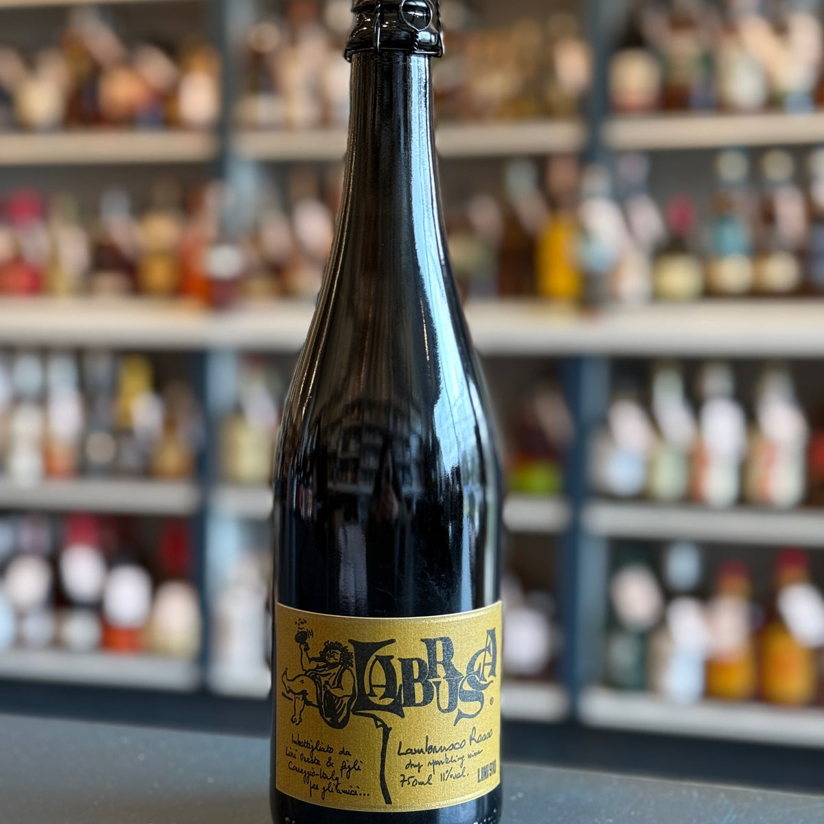 LINI 910 LABRUSCA LAMBRUSCO ROSSO, ITALY NV — Bogey's Bottled Goods