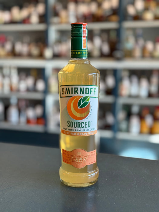 SMIRNOFF SOURCED RUBY RED VODKA