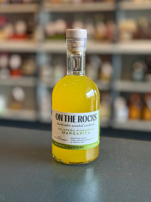 ON THE ROCKS TRES GENERACIONES JALAPEÑO PINEAPPLE MARGARITA RTD