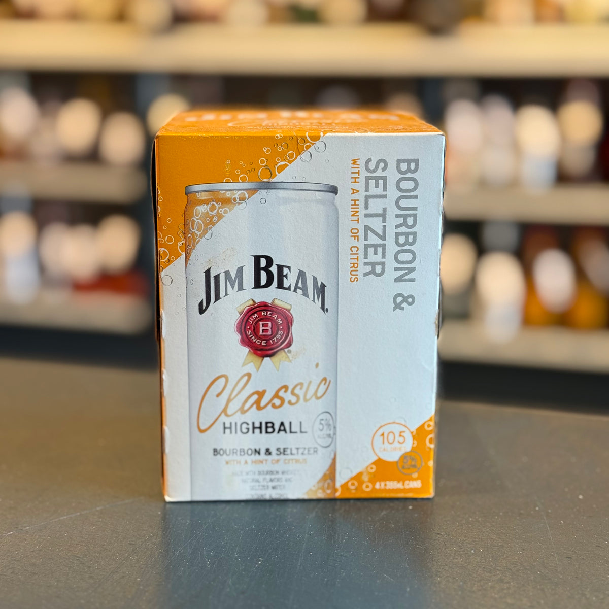JIM BEAM BOURBON & SELTZER CLASSIC HIGHBALL — Bogey's Bottled Goods