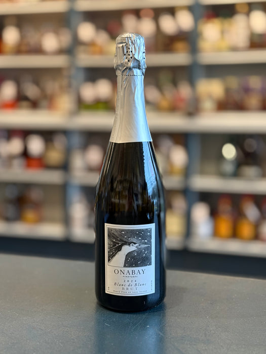 ONABAY VINEYARDS BLANC DE BLANC BRUT, NEW YORK 2024