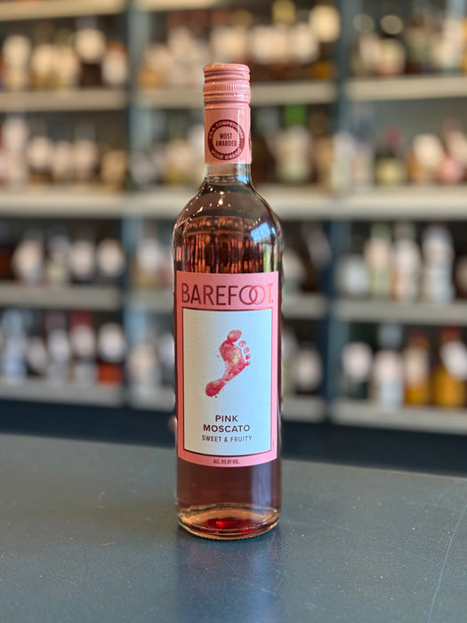 BAREFOOT CELLARS PINK MOSCATO, CALIFORNIA NV