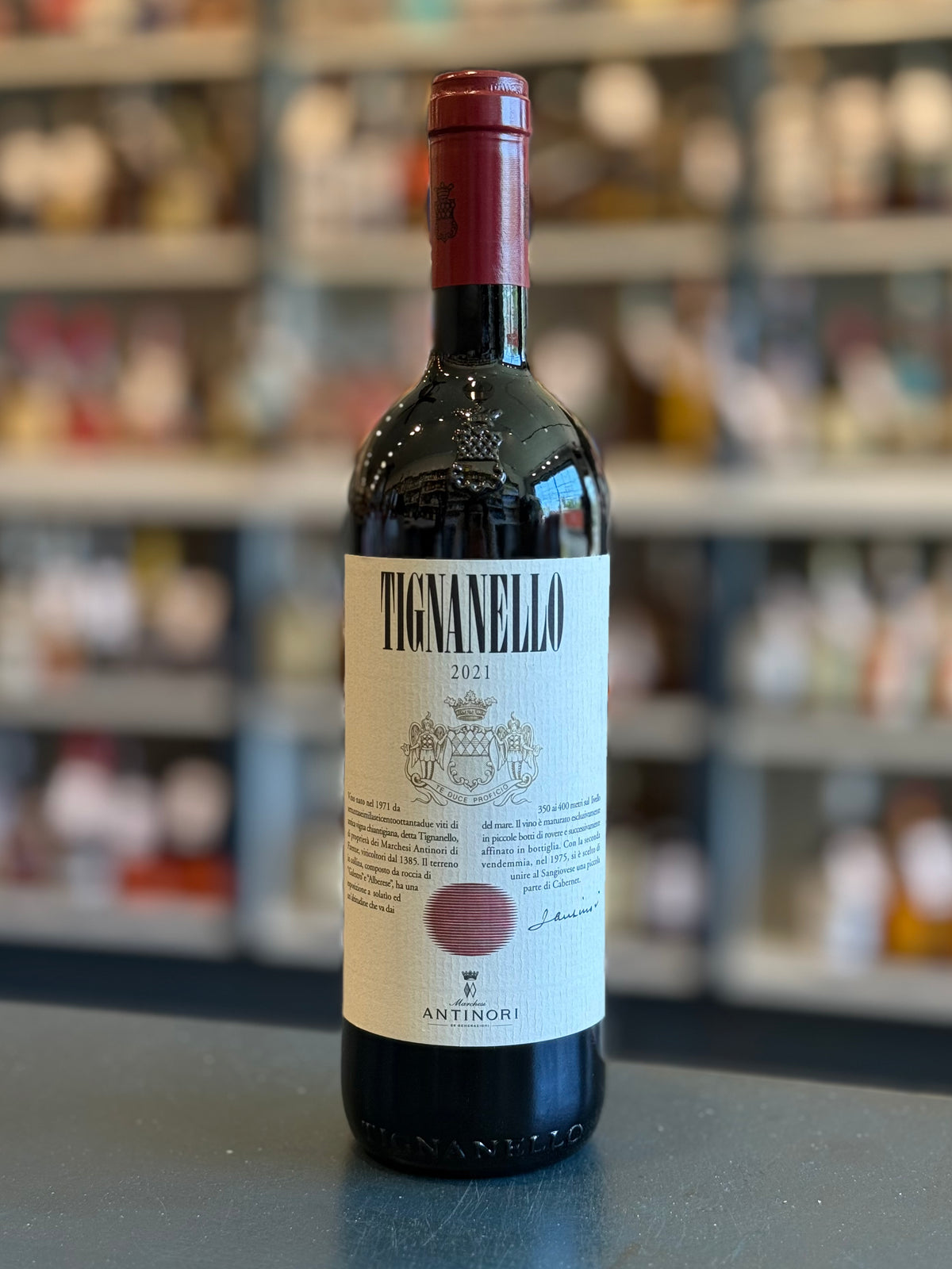 ANTINORI TIGNANELLO, 'TOSCANA ROSSO' ITALY 2021 — Bogey's Bottled