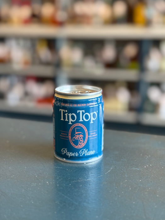 TIP TOP CANNED PAPER PLANE
