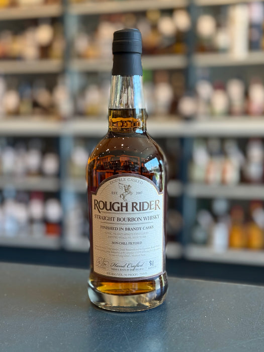 ROUGH RIDER DOUBLE CASKED STRAIGHT BOURBON WHISKEY