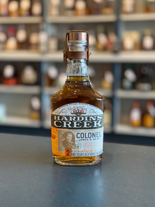 Hardin's Creek Colonel James Beam 2 Year Bourbon Whiskey, 108 Proof
