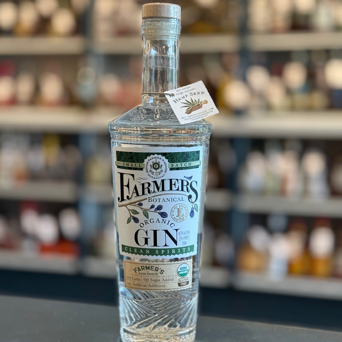 farmers gin poth FARMERS BOTANICAL 'SMALL BATCH ORGANIC' GIN — Bogey's Bottled Goods