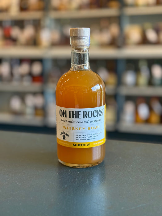 ON THE ROCKS JIM BEAM WHISKEY SOUR RTD