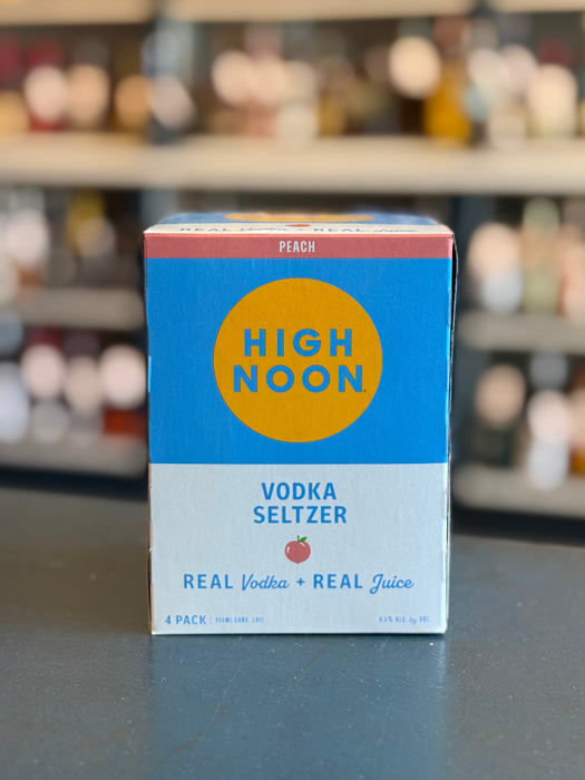HIGH NOON PEACH VODKA SELTZER