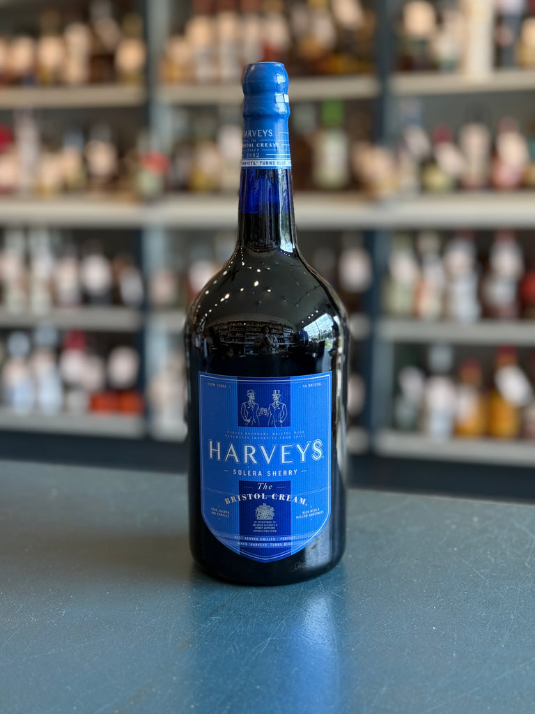 HARVEYS BRISTOL CREAM SHERRY — Bogey's Bottled Goods
