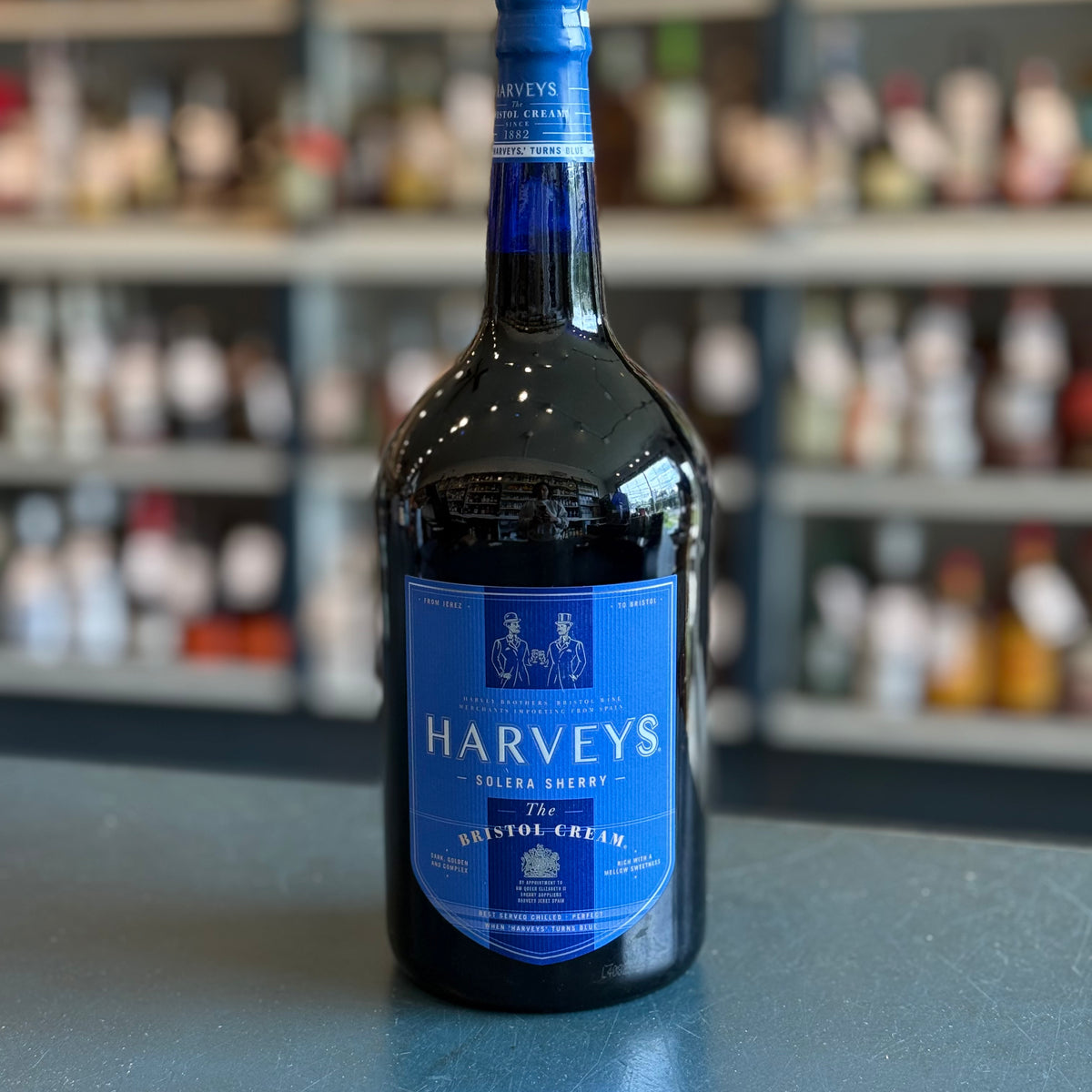 HARVEYS BRISTOL CREAM SHERRY — Bogey's Bottled Goods