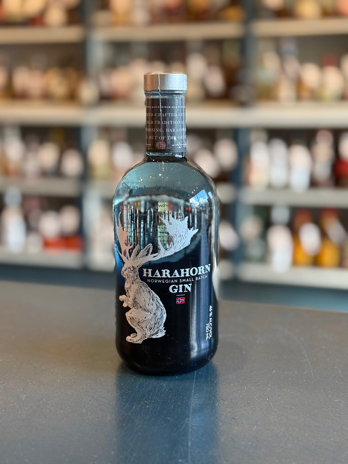 HARAHORN NORWEGIAN SMALL BATCH GIN — Bogey's Bottled Goods HARAHORN NORWEGIAN SMALL BATCH GIN — Bogey's Bottled Goods
